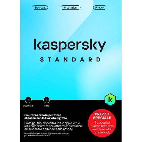 KASPERSKY BOX STANDARD -- 1 DISPOSITIVO ATTACH (KL1041T5AFS-SATT)