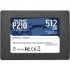 PATRIOT SSD INTERNO P210 512GB 2,5 SATA 6GB/S R/W 530/430