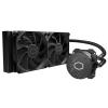 COOLER MASTER DISSIPATORE A LIQUIDO MASTERLIQUID 240L CORE 240MM RAD, SICKLEFLOW 120, 1-3 SPLITTER P