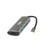 LINK DOCKING STATION USB-C CON 6 PORTE: HDMI 4K, USB-C, 2XUSB 3.0, LETTORE CARD MICRO SD, SD/MMC