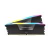 CORSAIR RAM VENGEANCE RGB DDR5 64GB 2X32GB DDR5 6000 PC5-48000 C30 1.4V INTEL XMP MEMORY- BLACK