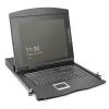 DIGITUS Console KVM modulare HD LCD con TFT da 19", connessione KVM Cat5 a 8 porte, touchpad, layout tastiera italiana