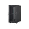 LINK ARMADIO RACK PER RETI 19" 42U (A)2002, (L)800, (P)1000 COLORE NERO PORTA TRAFORATA SERIE EAVI