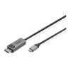 DIGITUS Cavo adattatore bidirezionale da USB Tipo C a DisplayPort