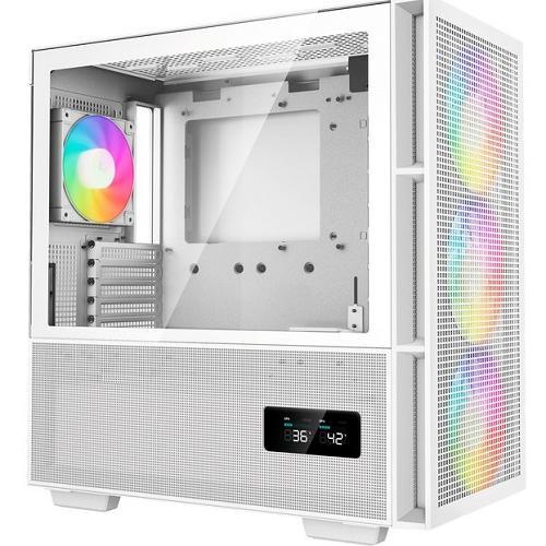 DEEPCOOL CASE MID T.CH560WH DIGITAL WHITE TG 3x140F+1*120B ARGB R-CH560WHAP
