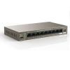 TENDA SWITCH POE UNMANAGED 9P GE LAN +1P SFP
