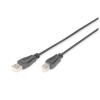 DIGITUS Cavo di collegamento USB 2.0 mt 5 colore nero