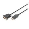 CAVO ADATTATORE DISPLAYPORT CONNETTORI DP MASCHIO - DVI-D(24+1) MASCHIO MT. 2