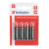 VERBATIM BATTERIE ALKALINE AA STILO BLISTER 4PZ