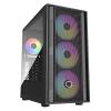 CABINET ATX MIDI TOWER COOLER MASTER MB600-KGNN-S00 MASTERBOX 600 BLACK ATX 2X3.5 2X2.5 2XUSB3.2 3X140MM-ARGB