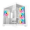 DEEPCOOL CASE MID TOWER CG530 WH 4F WHITE 2*TG 4X120 PWM+ARGB FAN