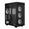 ADATA XPG CASE MID.T INVADER X BTF BLACK 4+1 ARGB FAN