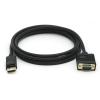 EQUIP CAVO DISPLAYPORT MASCHIO A VGA (HD15) MASCHIO 2.0MT SUPP. RISOL.VIDEO FINO A 1920X1200