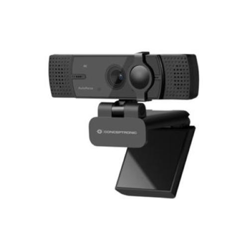 WEBCAM CONCEPTRONIC AMDIS07B 4K SUPER HD (RISOL.3840X2160) ROTAZIONE 360° FINO:30/06