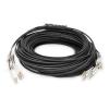 DIGITUS CAVO BREAKOUT UNIVERSALE IN FIBRA OTTICA DOTATO DI TERMINALI, MULTIMODE OM4, 8 FIBRE, LC/UPC - LC/UPC 150 MT. COLORE NERO