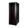 LINK ARMADIO RACK PER RETI 19" 42U (A)2002, (L)600, (P)600 COLORE NERO PORTA VETRO SERIE EAVI
