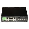 LINK SWITCH INDUSTRIALE 8 PORTE SFP + 8 PORTE