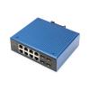 DIGITUS Switch Gigabit Ethernet industriale a 8+4 porte