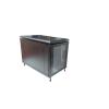 LINK ARMADIO RACK 19" 12 UNITA' (A)700X (L)600 X PROFONDITA' 800 MM. COLORE NERO PORTA VETRO