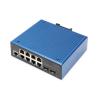 DIGITUS Switch industriale Gigabit Ethernet a 8+2 porte gestito L2
