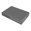 DIGITUS Iniettore Gigabit Ethernet PoE+ a 8 porte, 802.3bt, 250 W