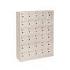 LINK BOX 30 ALLOGGIAMENTI IN METALLO CON CHIUSURA CHIAVE, MISURE 110.5X23X90