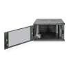 DIGITUS Alloggiamento a parete 9U 505x600x600 mm, colore nero (RAL 9005)