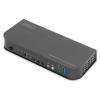 SWITCH KVM DIGITUS 2 PORTE 4K60Hz, 2 x DP in, 1 x DP/HDMI out