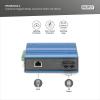 DIGITUS CONVERTITORE MULTIMEDIALE INDUSTRIALE DIGITUS GIGABIT RJ45, SC 0,5 KM