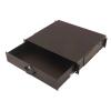 DIGITUS Ripiano per documenti 2U con maniglia 88x481x400 mm, colore nero (RAL 9005)