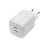 DIGITUS Caricatore USB-C, 2 porte, 65 W GaN
