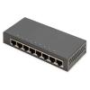 DIGITUS SWITCH GIGABIT A 8 PORTE, DESKTOP, NON GESTITO, ALLOGGIAMENTO IN METALLO