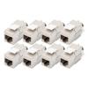 DIGITUS Modulo Keystone CAT 6A, schermato, attrezzi per l'installazione non necessari - 8 pezzi