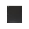 PORTA CHIUSA IN METALLO PIENO CON SERRATURA PER ARMADIO LINK 15U LK 1915UNF NERO