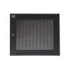 PORTA METALLO TRAFORATA CON SERRATURA PER ARMADIO LINK 12U LK 1912UNF NERO