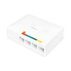 DIGITUS Box FTTX per adattatori fibra ottica 4 x SC SX, LC DX