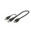 DIGITUS CAVO ADATTATORE Y USB 3.0