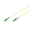 DIGITUS Cavo patch simplex in fibra ottica, monomodale, LC/APC - LC/APC, 15 m