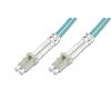 DIGITUS CAVO PATCH LWL MULTIMODALE OM 3, LC/LC COLORE ACQUA 15 MT.