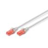 DIGITUS CAVO PATCH U/UTP CAT 6 - LSZH 2,5 MT. COLORE GRIGIO