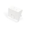 DIGITUS PANNELLO FRONTALE, 1 PORTA, 45 X 45 MM, ANGOLATO, PER TELAIO DN-93802-5-SH