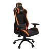 GAMDIAS SEDIA GAMING ZELUS M2 L BO NERA/ARANCIO VINYLPELLE MULTI-REGOLAZION