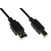 LINK CAVO USB 2.0 CONNETTORI A-B IN RAME MT. 1,80 COLORE NERO