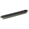 MULTIPRESA ALIMENTAZIONE PER RACK 19" CON 8 PRESE FEMMINA C13 CON PRESA C14 PER CAVO (NON INCLUSO)