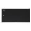 PORTA CHIUSA IN METALLO PIENO CON SERRATURA PER ARMADIO LINK 6U LK 1906UNF NERO