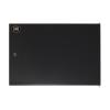 PORTA CHIUSA IN METALLO PIENO CON SERRATURA PER ARMADIO LINK 9U LK1909UNF NERO