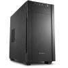 SHARKOON CASE S1000 MINI TOWER MICRO-ATX/MINI ITX, 4 SLOT, 2XUSB 3,0, 1X120 FRON 1X120 REAR, COLORE NERO