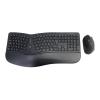 TASTIERA+MOUSE CORDLESS ERGONOMICI CONCEPTRONIC ORAZIO02IT RICEV. NANO-125TASTI,MOUSE DPI
