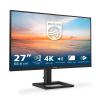 MONITOR PHILIPS IPS LED 27" WIDE 27E1N1800A/00 4K 4MS MM UHD 1000:1 BLACK 2XHDMI DP VESA