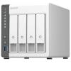 NAS QNAP TS-433-4G X 4HD 3,5"/2,5"SATA6>NO HD< 1P X2.5GBE - 1P X GBE -2P USB2.0-4GB,QUAD CORE ARM 2.0GHZ-GAR.2 ANNI 